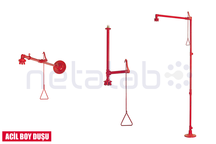 Netalab - Laboratuvar Acil Göz ve Boy Duşları 